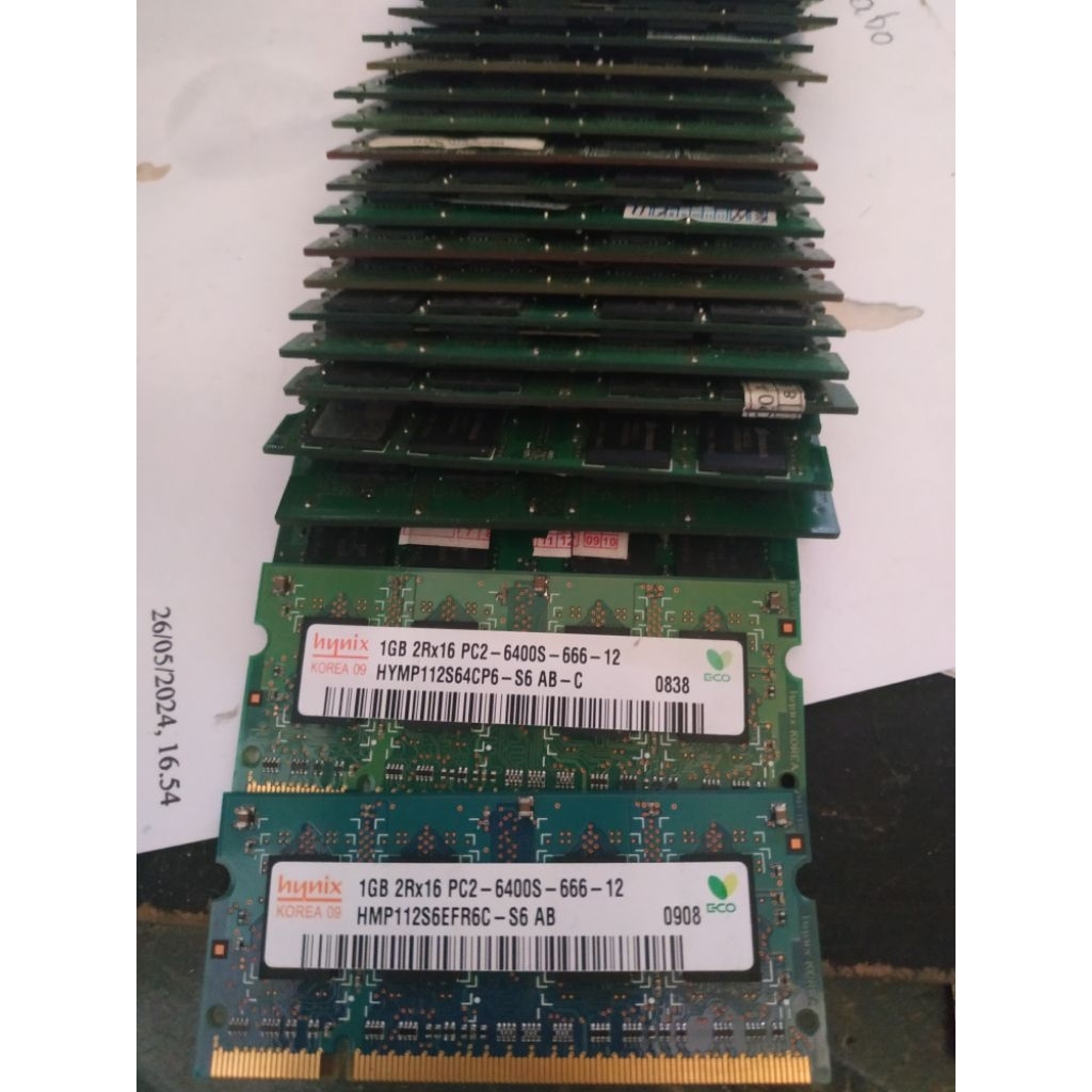 Jual Ram Laptop 1gb ddr2 bekas, normal merk campur | Shopee Indonesia