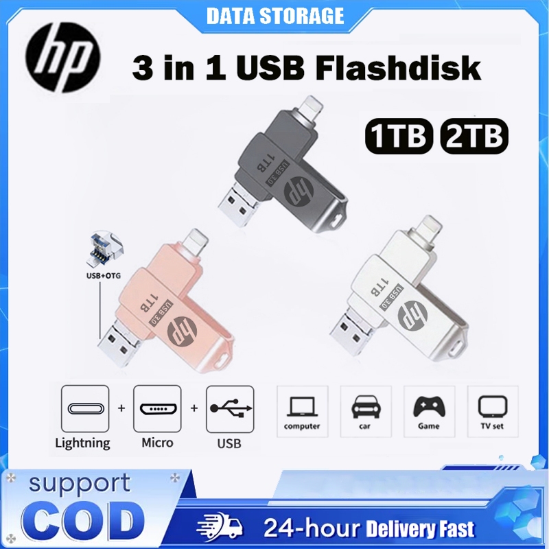 Jual Flash Disk OTG 1TB for iPhone, 2TB OTG Data Storage for Photos and ...