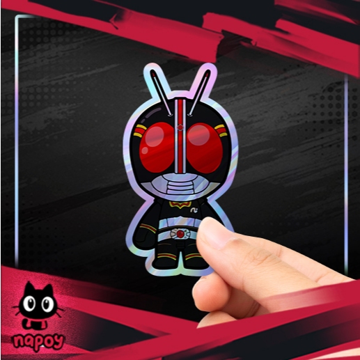 Jual Stiker Hologram Kamen Rider Black RX | Shopee Indonesia