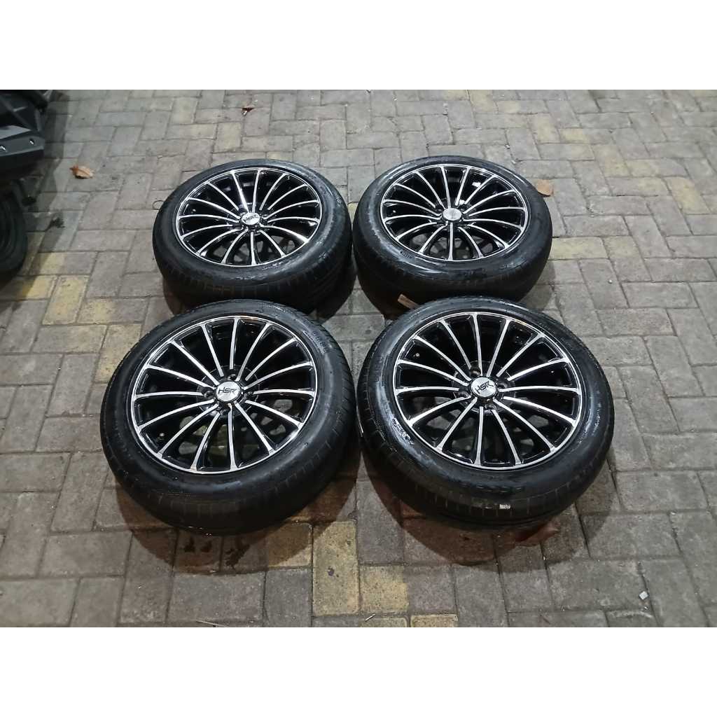 Jual VELG MOBIL RACING CHILE RING 16 LEBAR 7 LUBNG BAUT PCD 4x100 + BAN ...