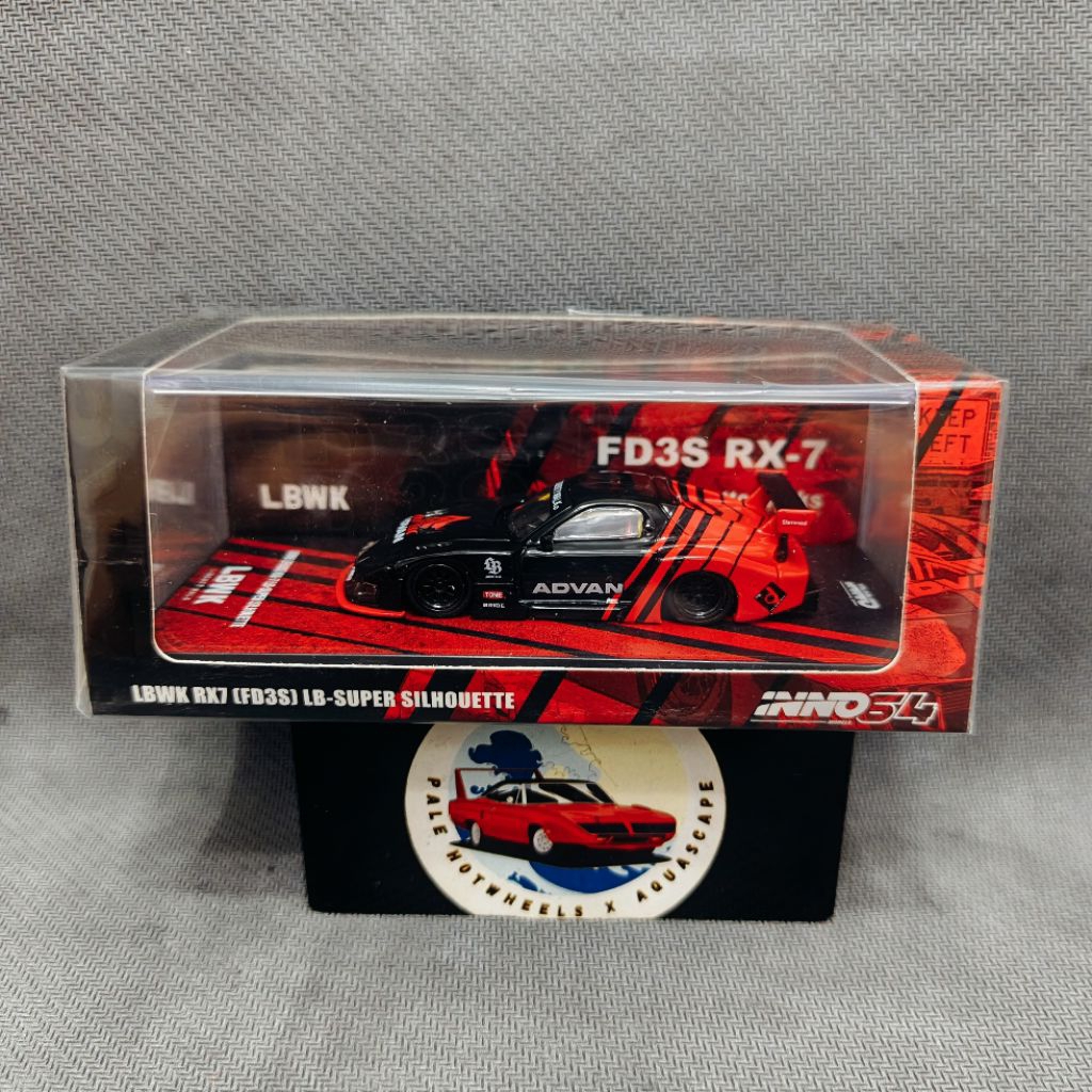 Jual INNO64 MAZDA RX7 FD3S LBWK LB -SUPER SILHOUETTE ADVAN | Shopee ...