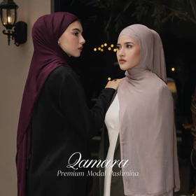 Everscarf Qamara Pashmina Modal Viscose Premium Hijab Scarf Wanita Beli 2 Lebih Hemat