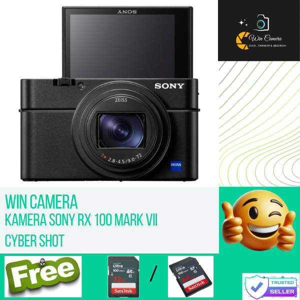 Jual Kamera Sony RX 100 Mark VII Cyber shot / Camera Sony RX 100 Mark ...