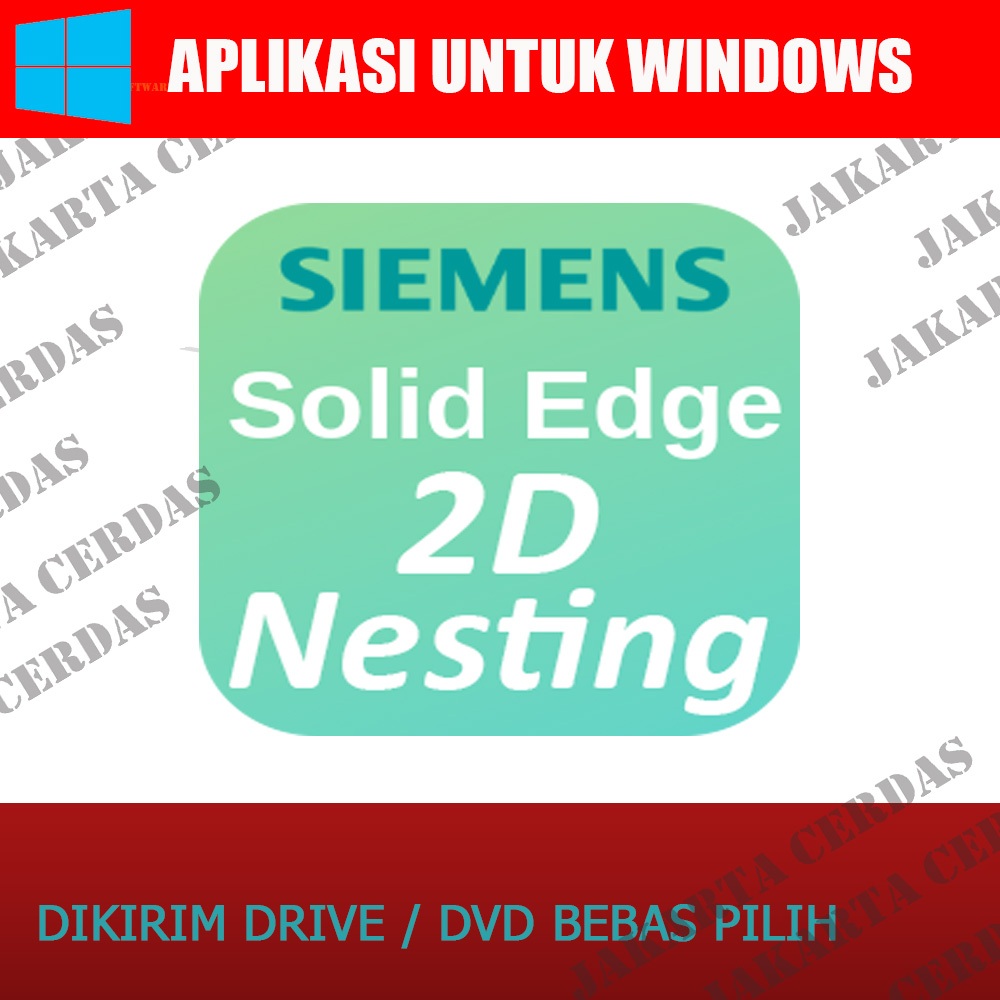 Jual Aplikasi Siemens Solid Edge 2D Nesting 2025 (versi 2410 ...