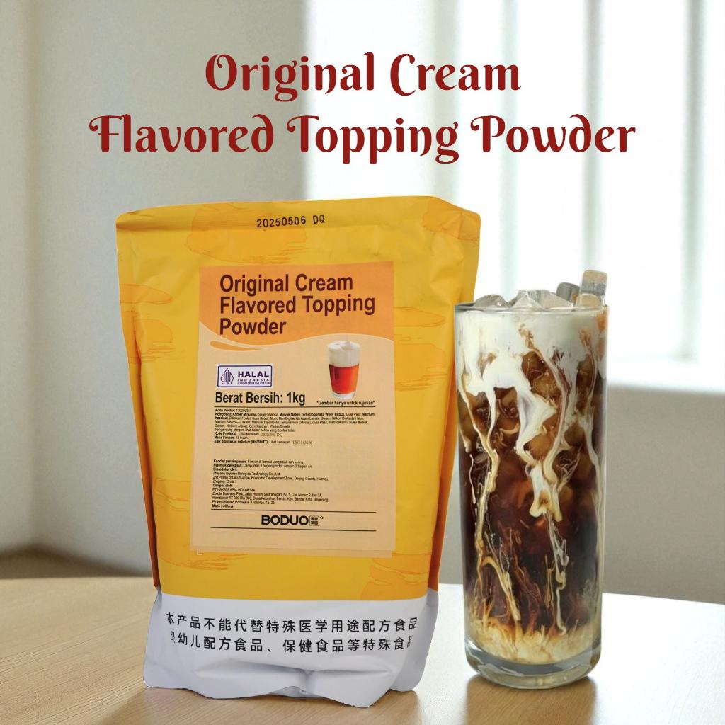 Jual Boduo Original Cream Flavored Topping Powder - Bubuk Topping ...