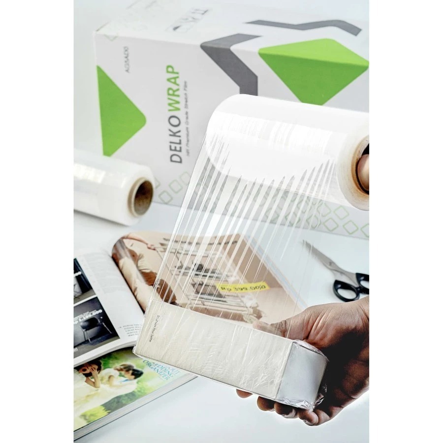 Jual Plastik Wrapping Barang Besar 50cm Stretch Film Delkowrap Plastik ...