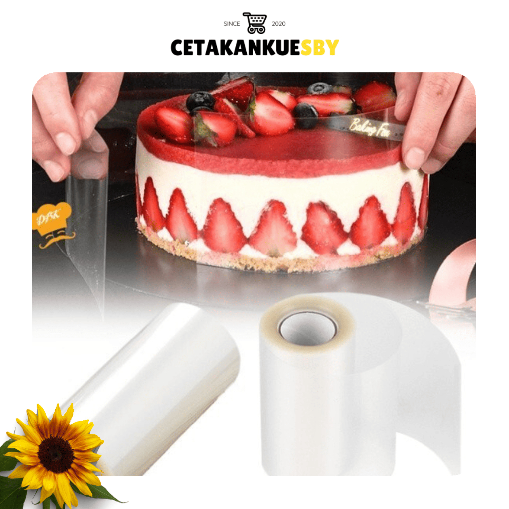 Jual (CKS) Plastik Mika Roll Kue / Mika Roll Tiramisu / Mika Roll ...