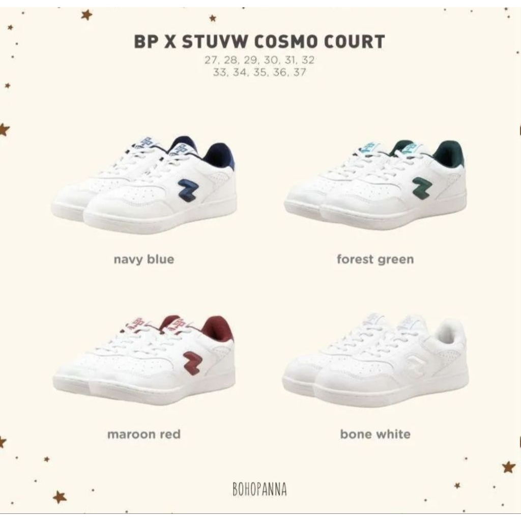 Jual BOHOPANNA | BOHOPANNA BP X STUVW COSMO COURT | BOHO MURAH | SEPATU ...