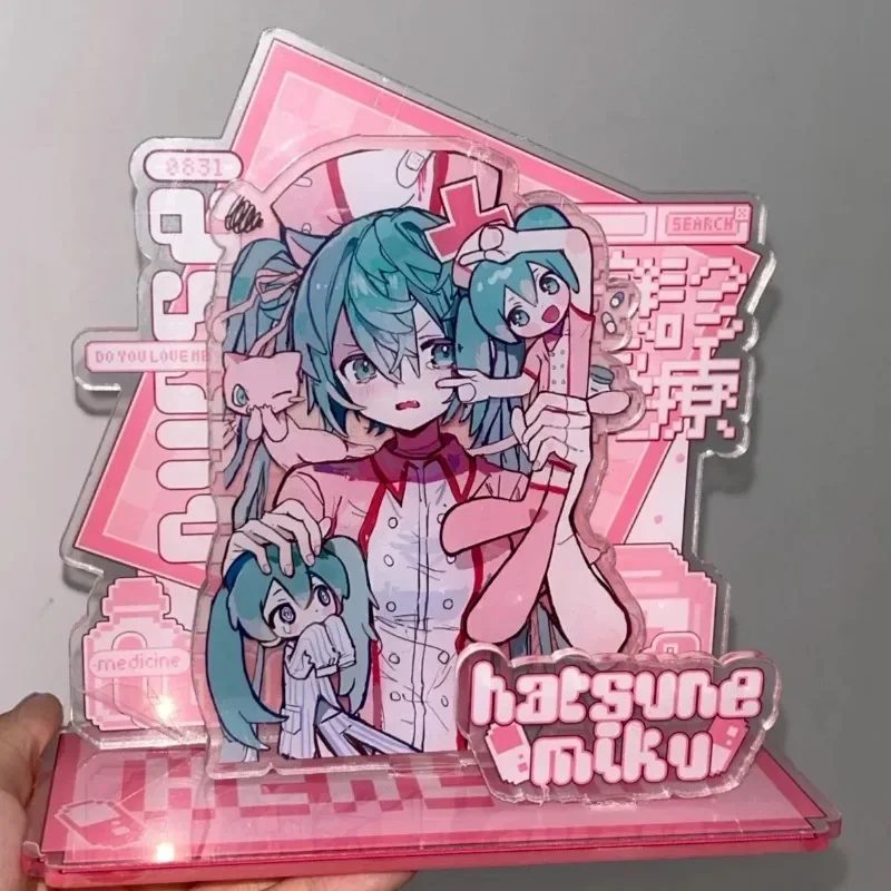 Jual Acrylic Standing Sign Miku Anime Peripherals Cute Cartoon Desktop ...