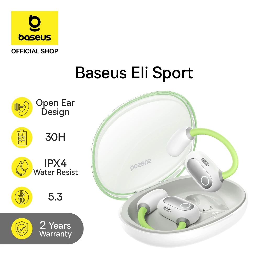 Baseus Eli Sport 1 OWS Open-Ear Earbuds Sport Jogging Gym TWS Headset Earphone