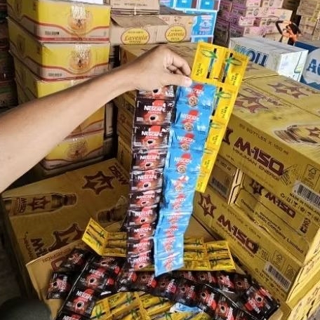 Jual RENTENG 10S (Tanpa GULA) - KOPI NESCAFE ICE ROAST AMERICANO ISI 10 ...