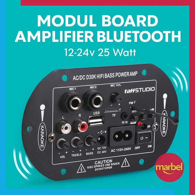 Jual Modul Board Amplifier Audio Bluetooth Untuk Speaker Aktif 35W D30K ...