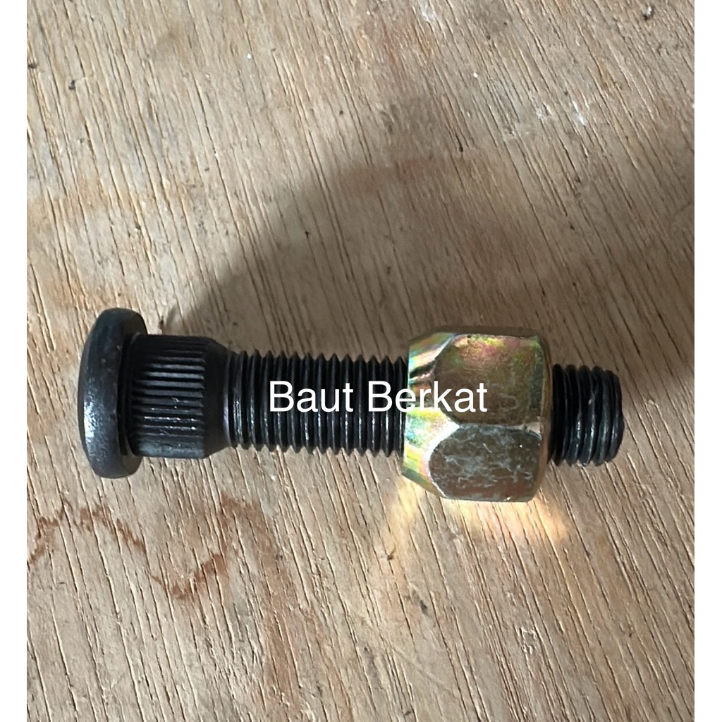 Jual baut roda panjang 12x1.5 kunci 19 baut mur roda panjang 12x1.5 ...