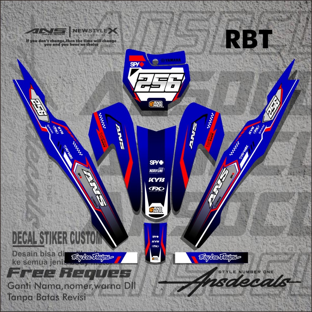 Jual DECAL RBT BODY JUPITER YAMAHA VEGA NEW FULL BODY DEKAL STICKER ...