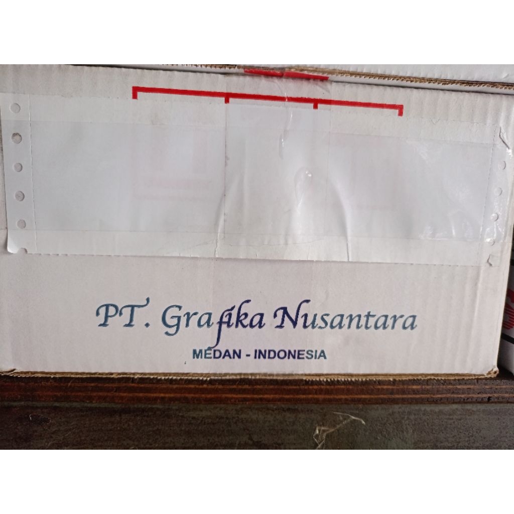 Jual Kertas Continuous Form 1 Ply Potong 4 (CF Rangkap 1) untuk Nota ...