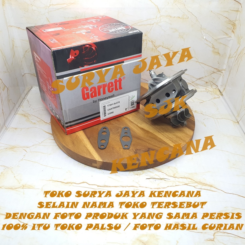 Jual CATRIDGE ISI TURBO KATRIT KETRIT TURBO TOYOTA HILUX 2KD 2.5 17201 ...