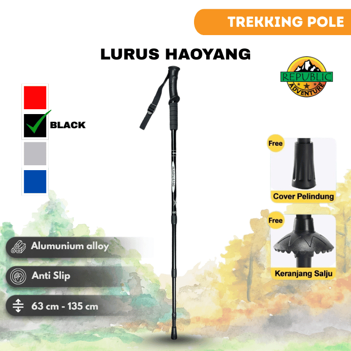 Jual TaffSPORT ANEKA TONGKAT GUNUNG TRACKING POOL ULTRALIGHT