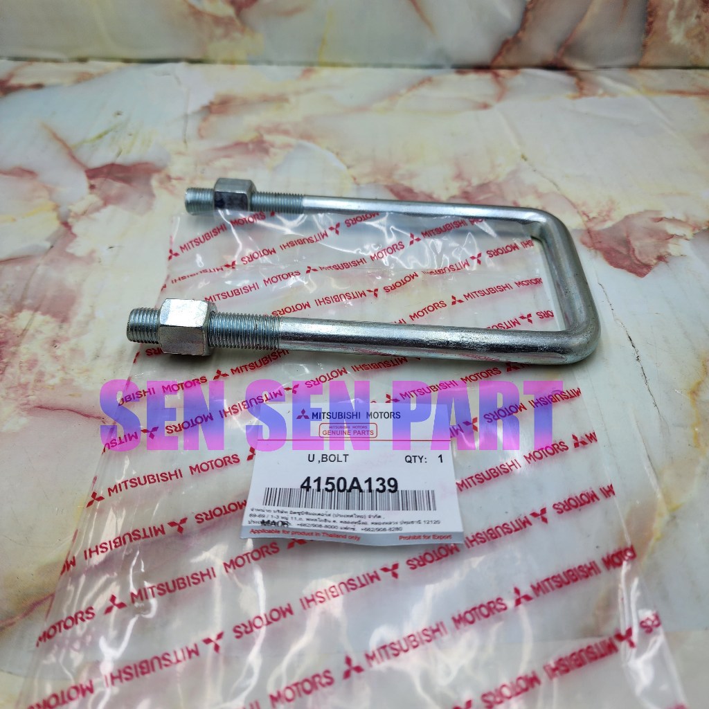 Jual Spring U bolt/U Bolt Klam Per Begol All New Triton HDX Ukuran 7 ...