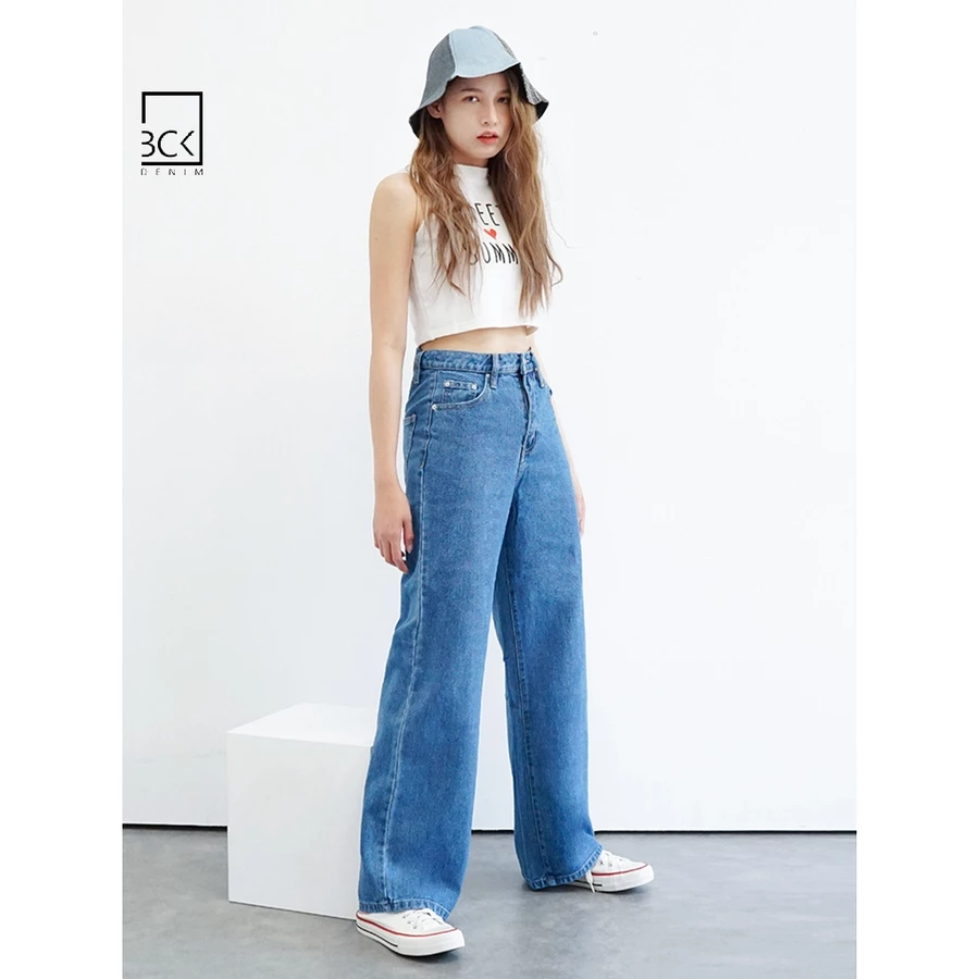 Highwaist Kulot Jeans Loose 