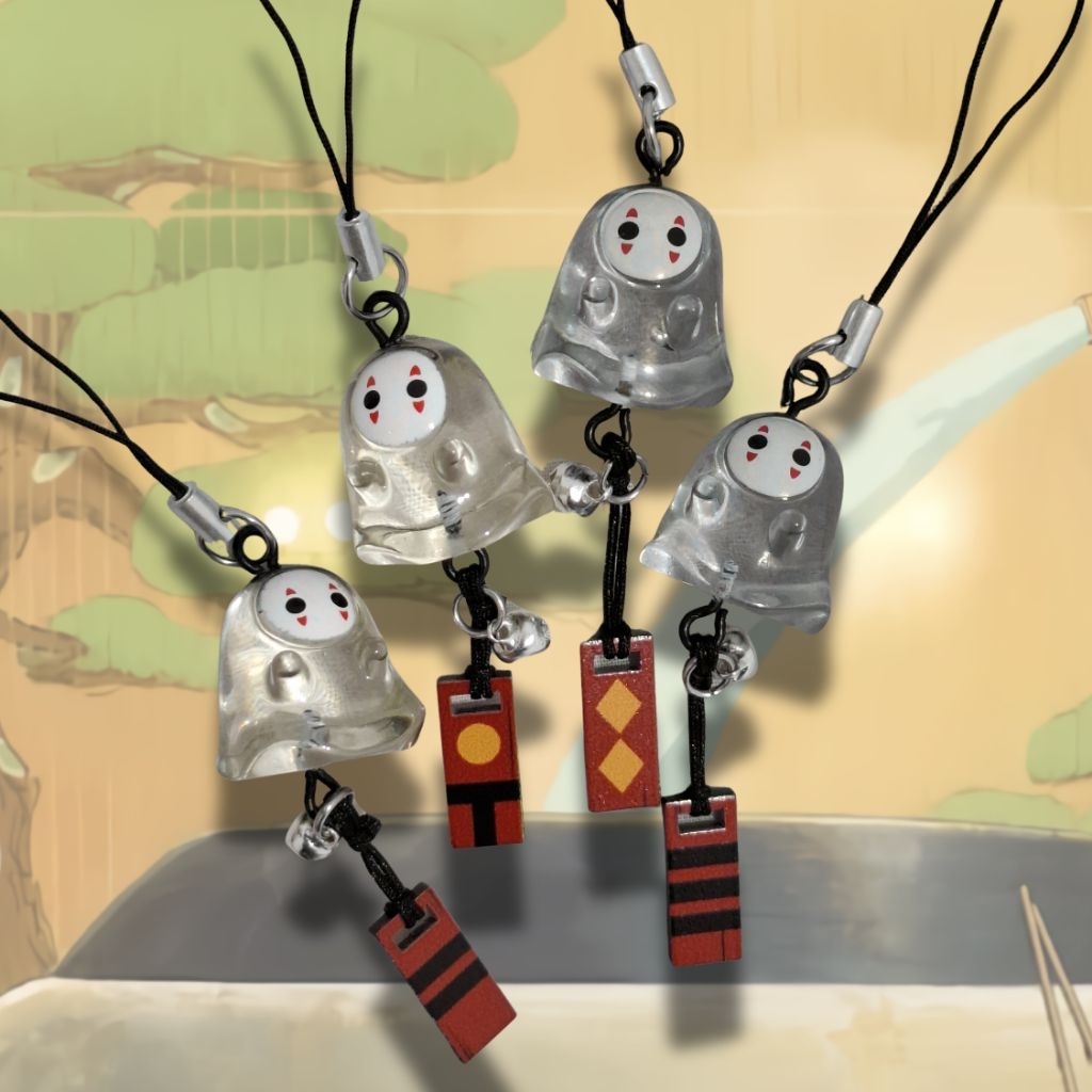 Jual Kaonashi Phone Charm | No Face from Spirited Away | Gantungan HP ...
