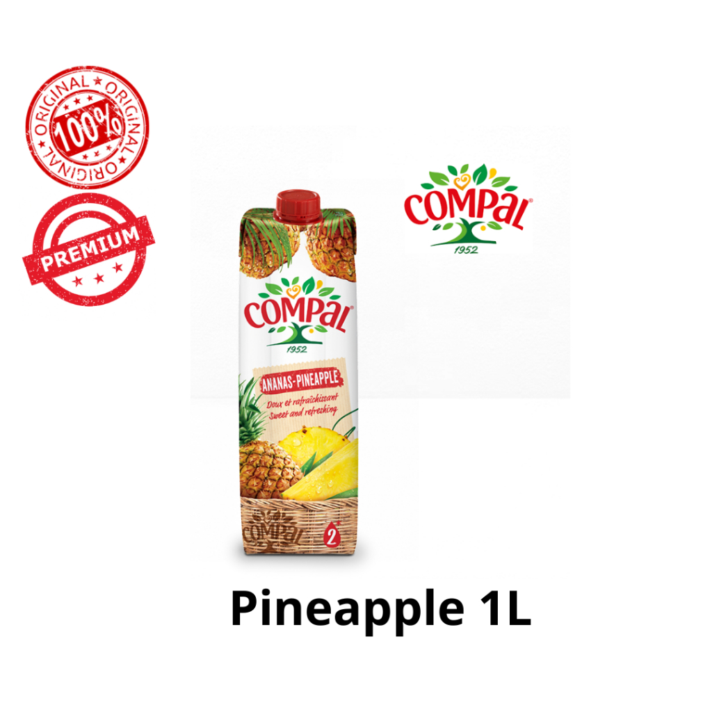 Jual COMPAL PINEAPPLE 1L | Shopee Indonesia