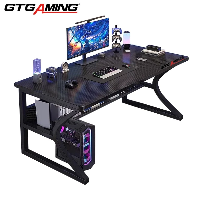 Foto 9 GTGAMING Meja Komputer Meja Gaming Minimalis Modern Meja Laptop Meja Belajar Meja kantor | 011