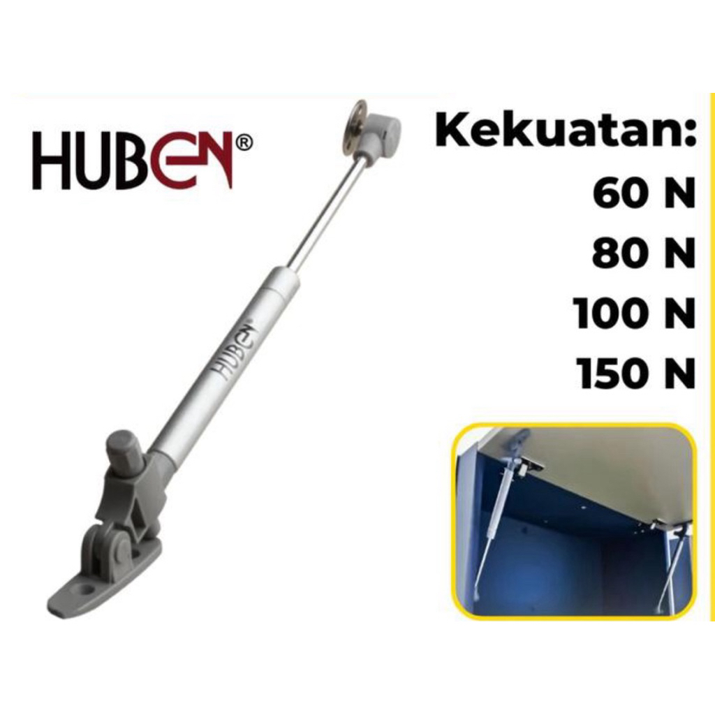 Jual Gas Spring HUBEN GSM Hidrolik Motor Pintu Slow Motion Pintu Laci ...