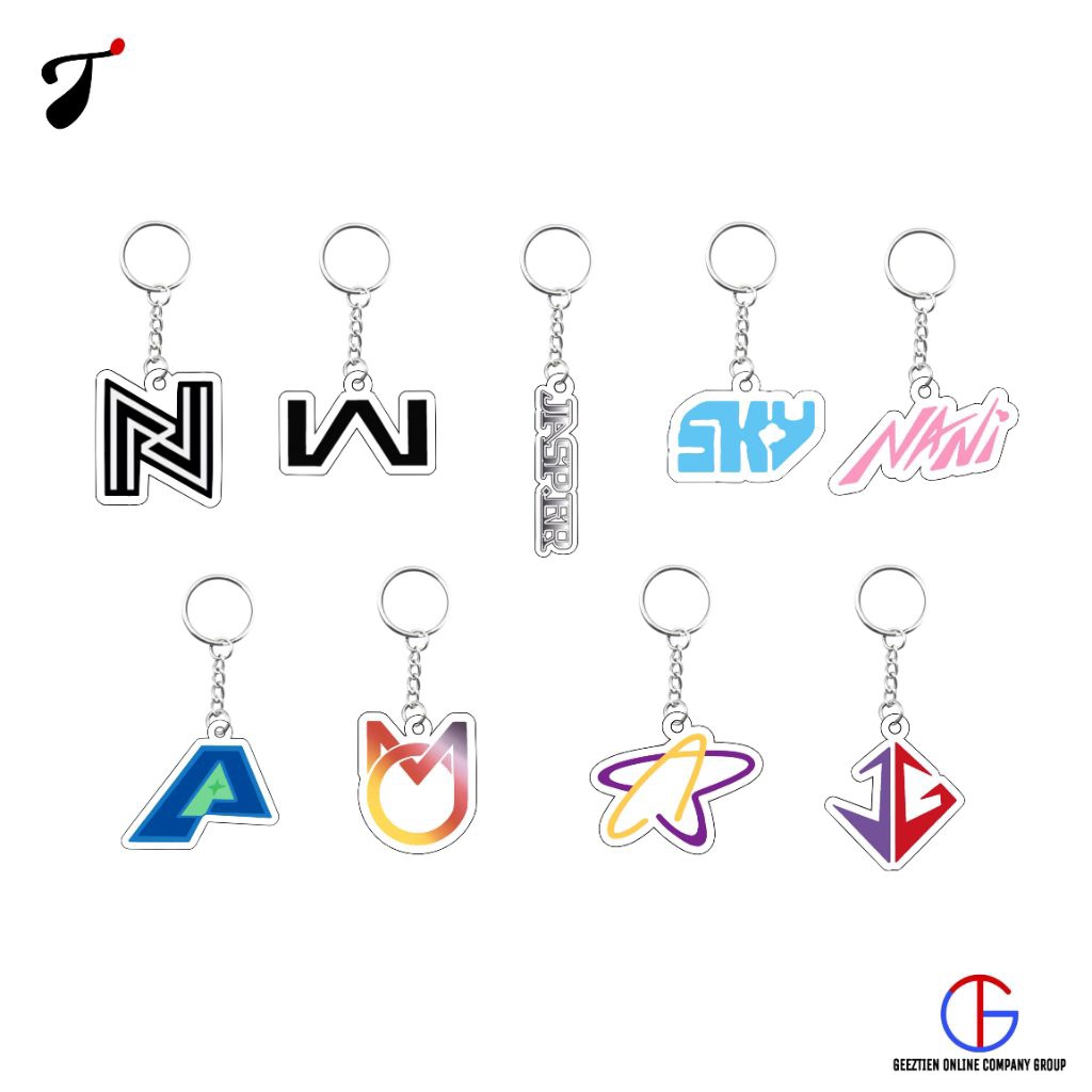 Jual PRE ORDER - Keychain Acrylic Special Logo GMMTV Couple Part 3 ...