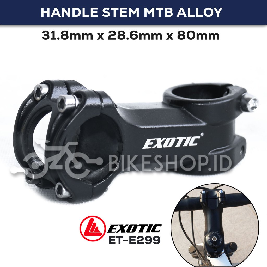 Jual Handle Stem Exotic MTB Alloy AL Oversize Stang Besar 31.8mm x 28 ...