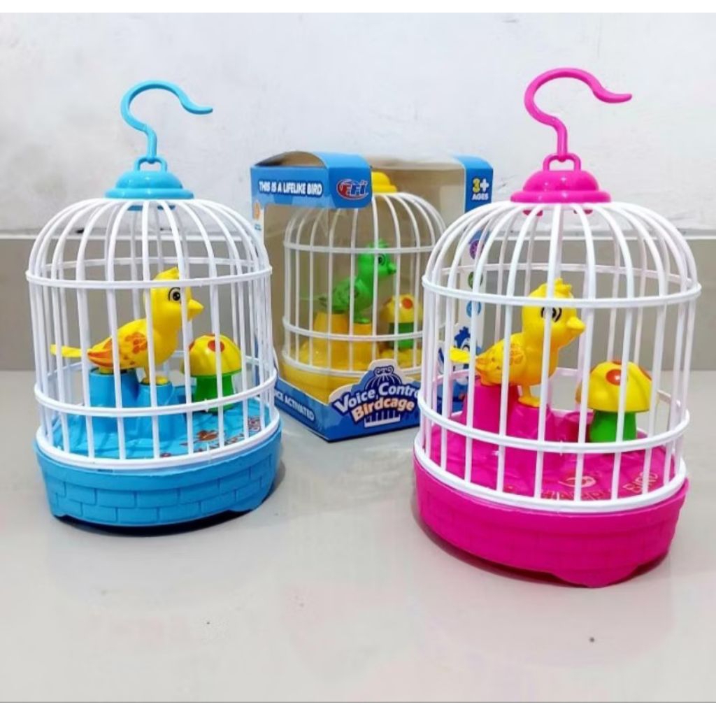 Jual Mainan Burung Kicau Bunyi Menggunakan baterai | Shopee Indonesia