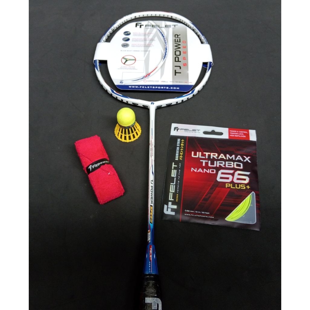 Jual Raket badminton baru new original felet tj power speed | Shopee ...