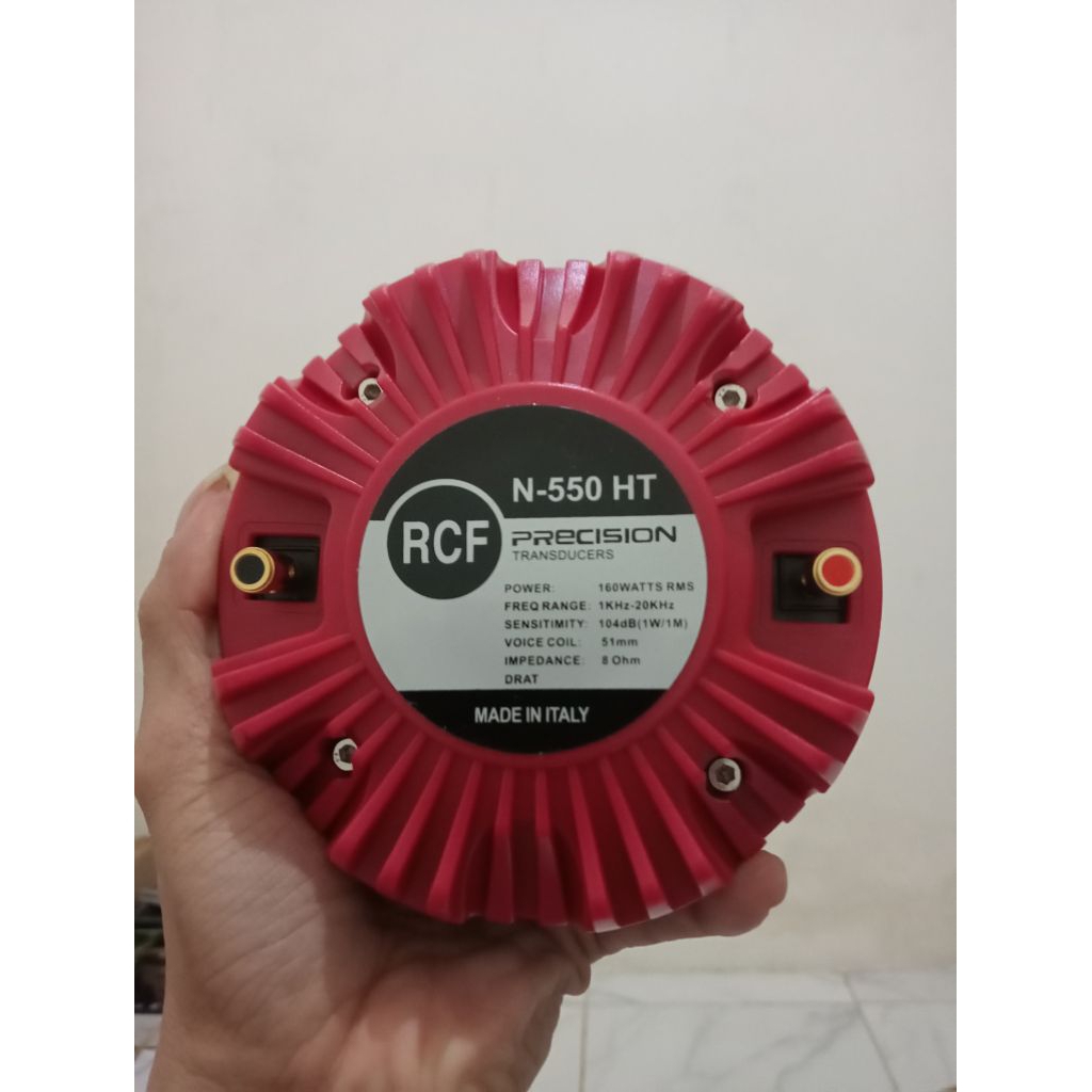 Jual TWEETER Rcf N550 HT/ Driver Tweeter rcf n550 HT | Shopee Indonesia