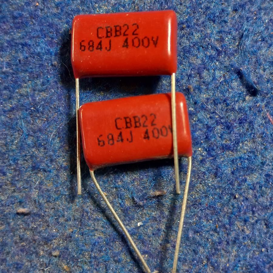 Jual Kapasitor Capasitor Milar CBB22 684J 400V 680n 400 volt | Shopee ...