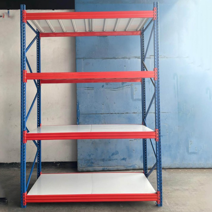 Jual RAK GUDANG TINGGI 3.5 METER DS 70 BEBAN 1TON PER LEVEL RAK GUDANG ...