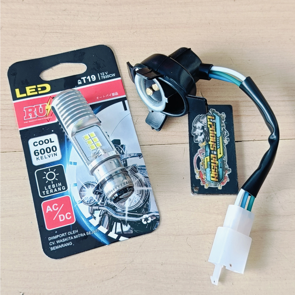 Jual Paket Lampu Led + Fiting Cop Lampu Grand Legenda Supra Prima ...