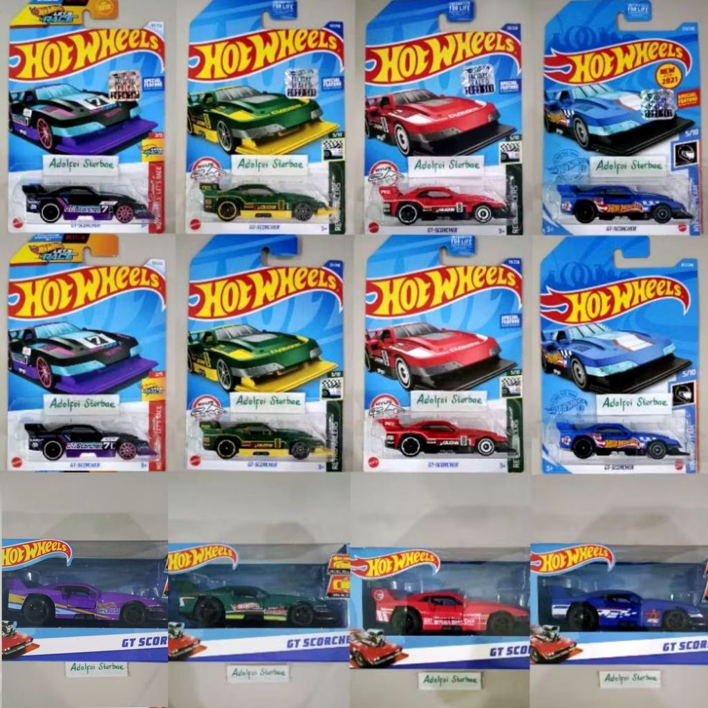 Jual hotwheels hot wheels gt-scorcher hw race team retro racers ryu's ...
