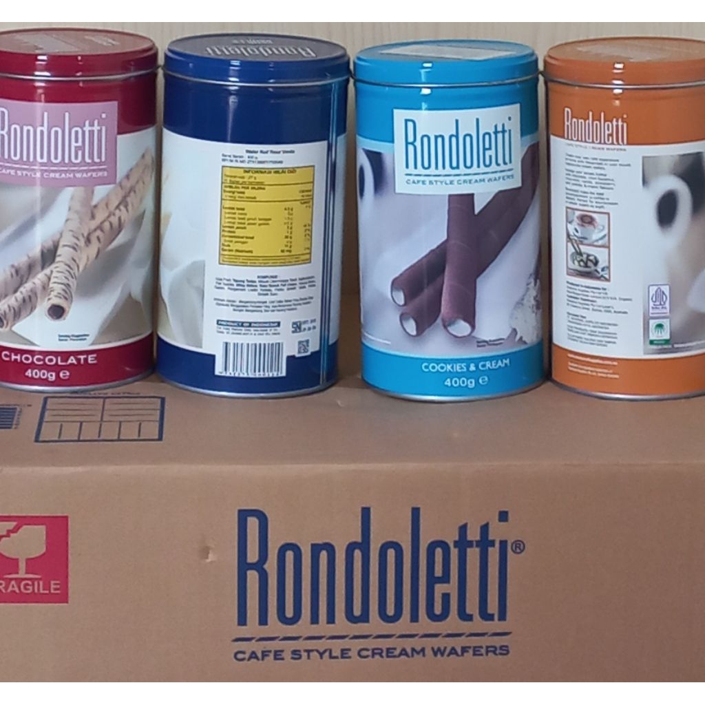 Jual RONDOLETTI ORIGINAL ASTOR PREMIUM 1 Dus (12 Kaleng-MIX Rasa ...