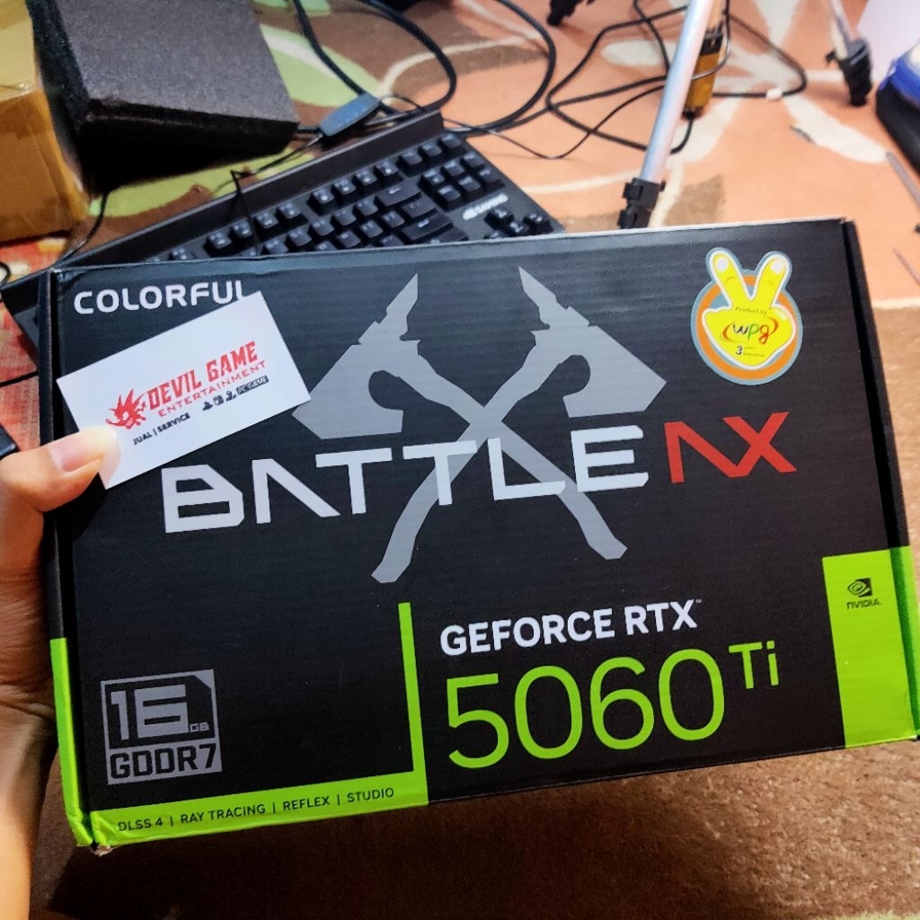 Jual VGA Colorful RTX 5060 TI 16GB NEW | Shopee Indonesia