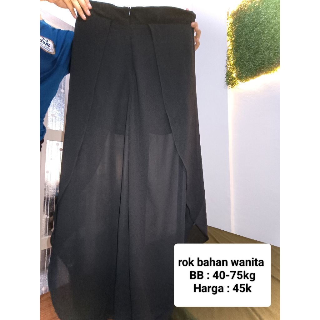 Jual rok bahan wanita,,,, | Shopee Indonesia