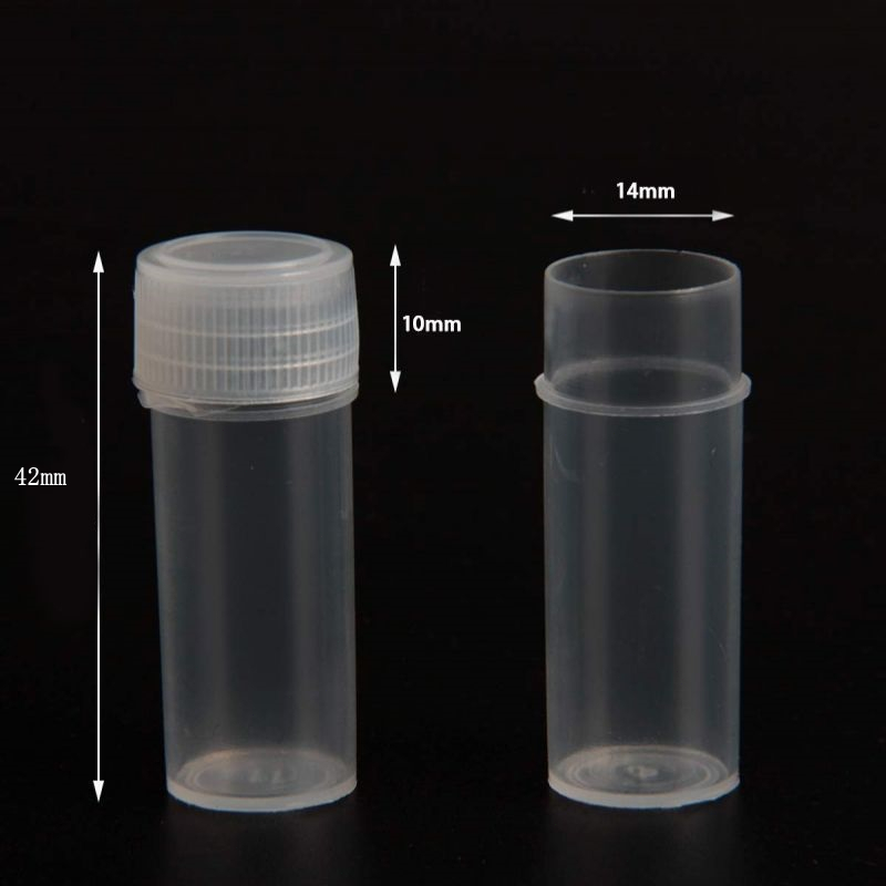 Jual 50pcs 5ml Botol Sampel Plastik Toples Botol Mini Kecil Sampel ...