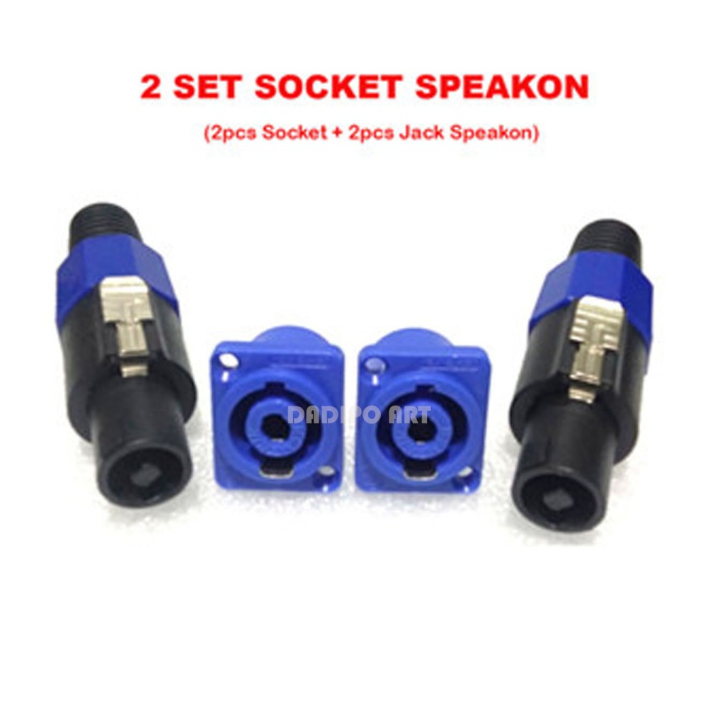 CERRXIAN 1,64 voet Speakon-naar-1/4 TS-mono jack luidsprekerkabel, 6,35 mm TS-jack plug naar speakon-stekker luidspreker-audio-adapter voor DJ/PA- luidsprekerkabel
