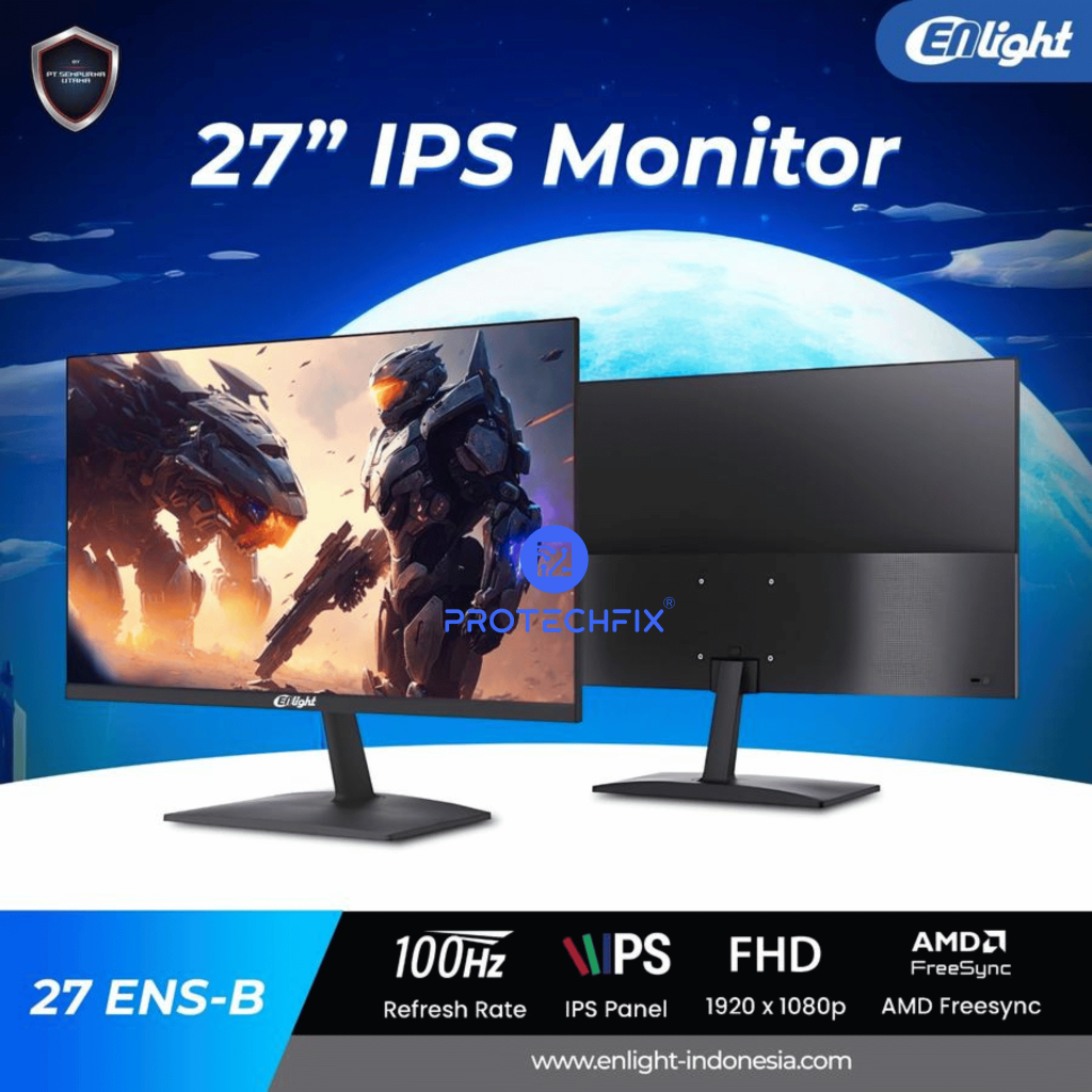Jual Enlight 27ENS-B 27 Inch Frameless LED Monitor 100Hz | Shopee Indonesia