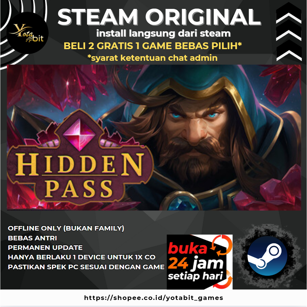 Jual Hidden Pass Offline PC Game Original | Shopee Indonesia