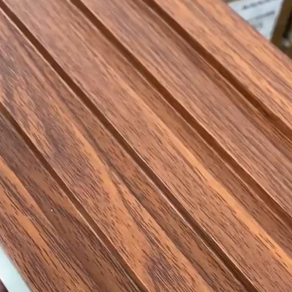 Jual Wall Panel WPC Dinding T703 Teak Interior Rumah | Shopee Indonesia