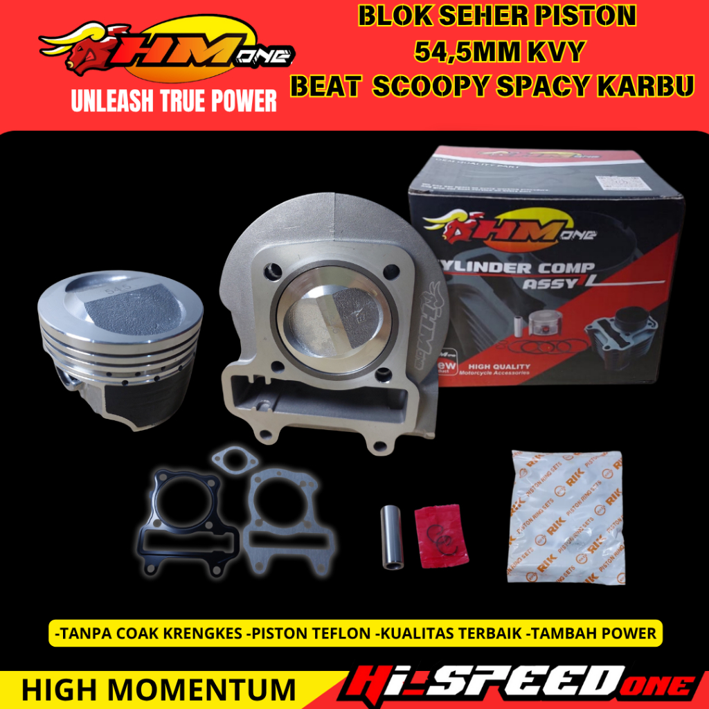  Jual blok seher hmone beat karbu scoopy karbu spacy kvy 54.5mm hmone Illustration 