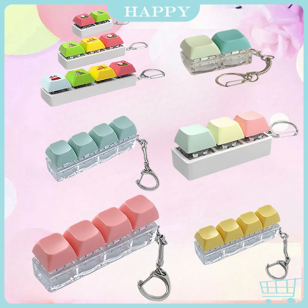 Jual (COD In Stock) Gantungan Kunci Keychain Kitty Fidget Toy ...