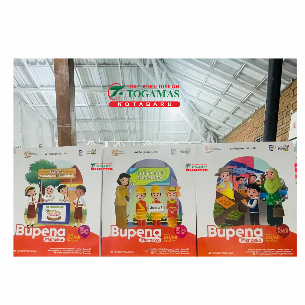 Jual Erlangga Bupena Merdeka REVISI Sd/MI Kelas 5a 5b 5c 5d - Ari ...