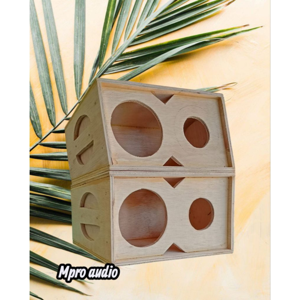 Jual Box Speaker Line array 4 inch single tweeter bulat | Shopee Indonesia