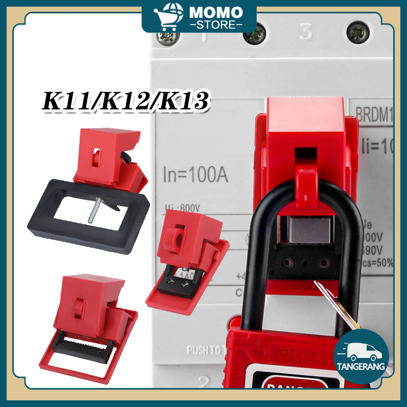 Jual S/M/L Lock Mccb Circuit Breaker Lockout Lock Out Tag Out Circuit ...