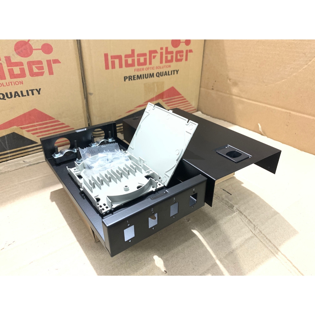Jual Mini OTB 4 Core SC /Roset Besi 4Core SC Kosongan /Wallmount OTB 4 ...